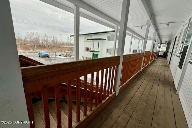 view of deck