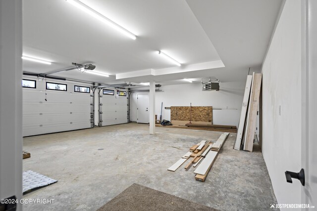 5376 Sandhill Loop, Anchorage, AK 99502 - garage with a garage door opener