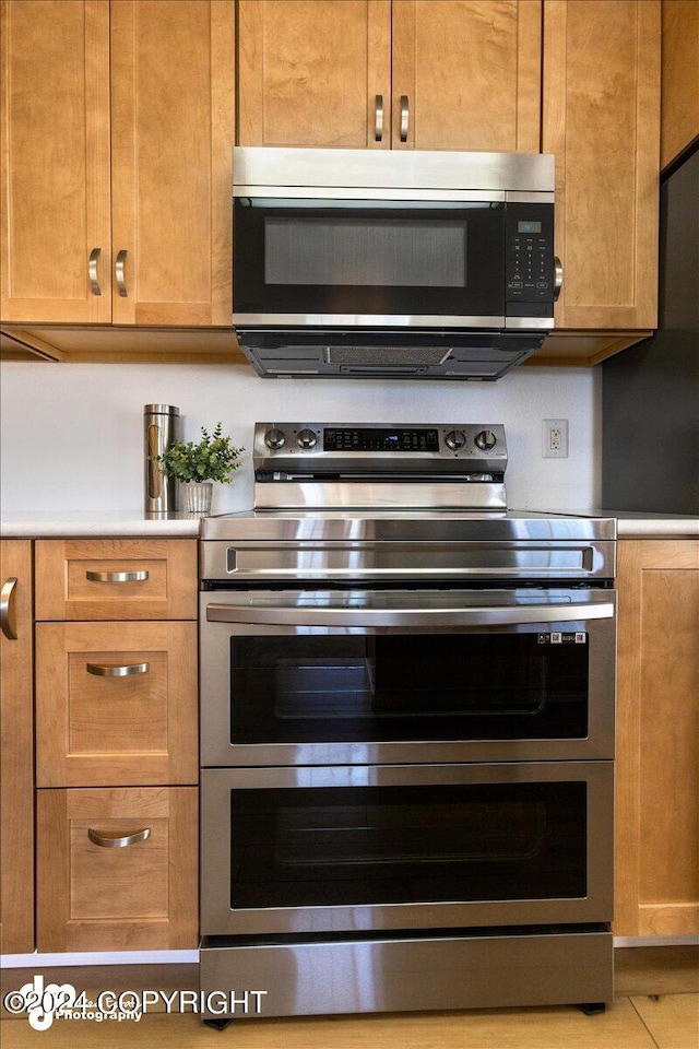 kitchen featuring stainless steel appliances