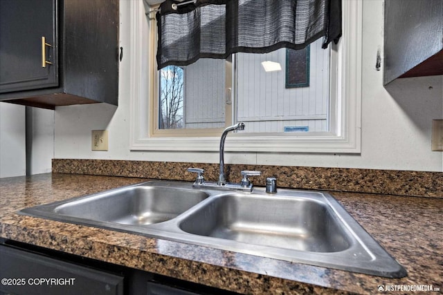 interior details with sink