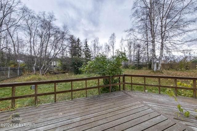 4480 E 138th Ave, Anchorage, AK 99516 - view of deck
