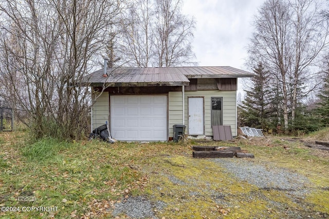 4480 E 138th Ave, Anchorage, AK 99516 - view of garage