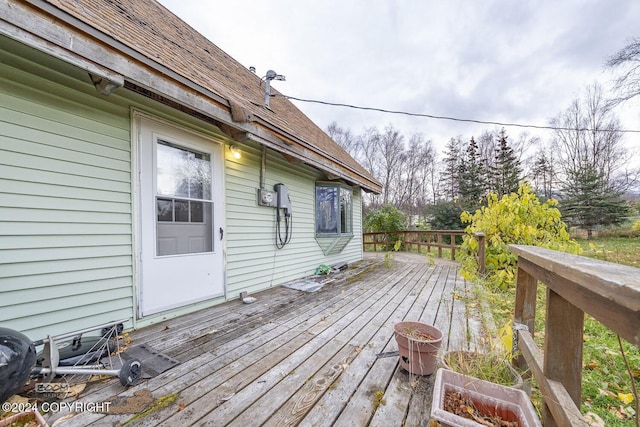 4480 E 138th Ave, Anchorage, AK 99516 - view of deck