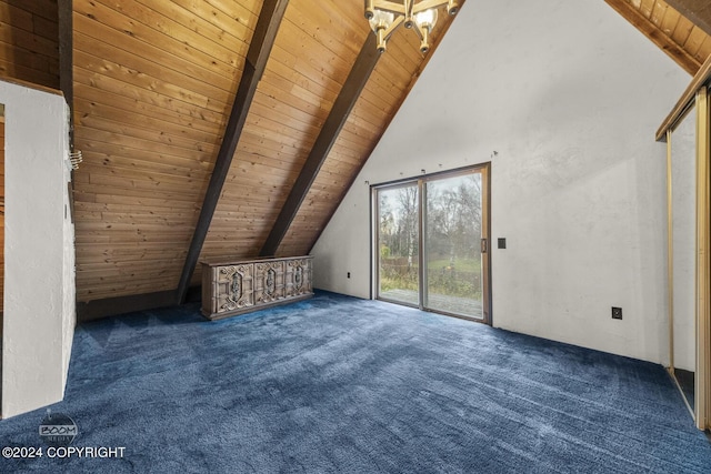 4480 E 138th Ave, Anchorage, AK 99516 - bonus room with wooden ceiling and carpet floors