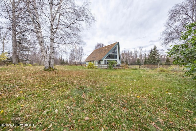 4480 E 138th Ave, Anchorage, AK 99516 - view of yard