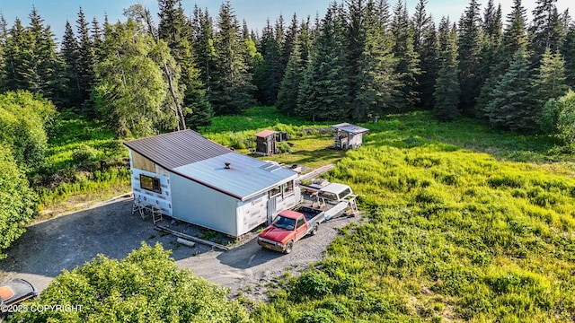 17597 Arcturus Loop, Ninilchik, AK 99639 - view from above of property featuring a heavily wooded area