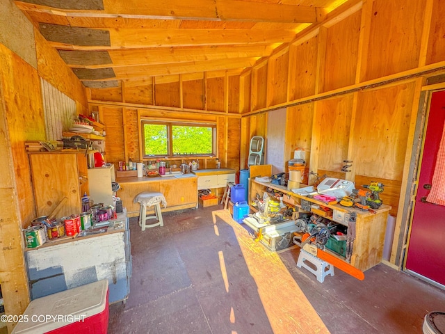 17597 Arcturus Loop, Ninilchik, AK 99639 - misc room featuring lofted ceiling