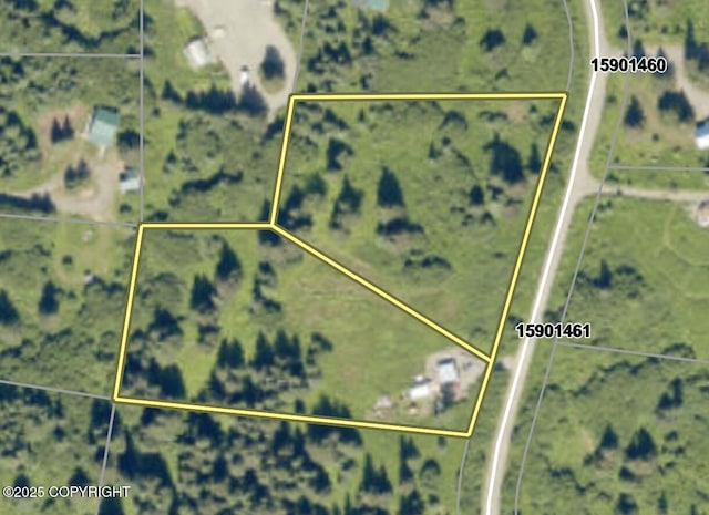 17597 Arcturus Loop, Ninilchik, AK 99639 - aerial view of property's location