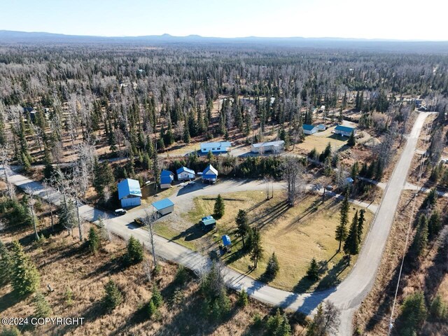 65449 Lingonberry Rd, Ninilchik, AK 99639 - aerial view featuring a view of trees