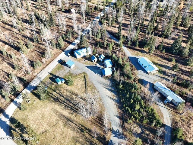 65449 Lingonberry Rd, Ninilchik, AK 99639 - drone / aerial view