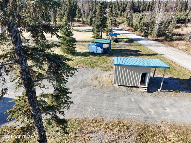 65449 Lingonberry Rd, Ninilchik, AK 99639 - bird's eye view with a forest view