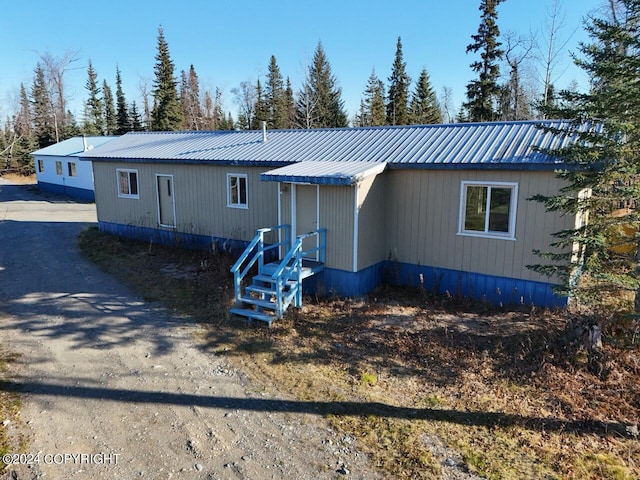 view of front of house