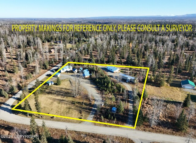 65449 Lingonberry Rd, Ninilchik, AK 99639 - drone / aerial view