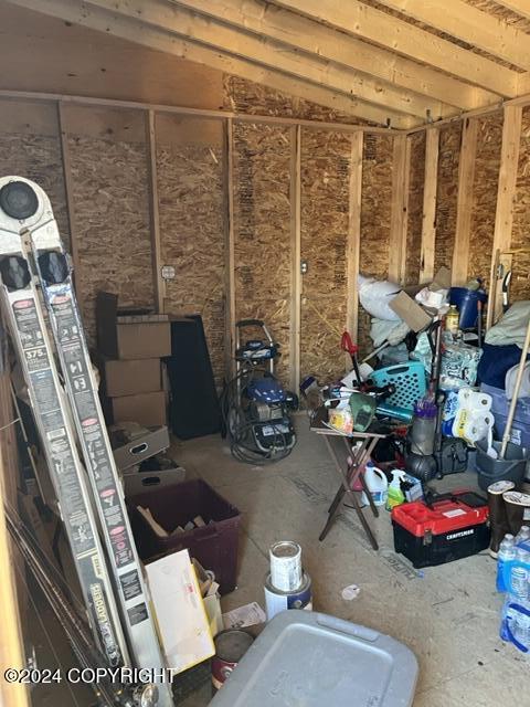 65449 Lingonberry Rd, Ninilchik, AK 99639 - view of storage area