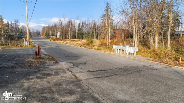 view of road