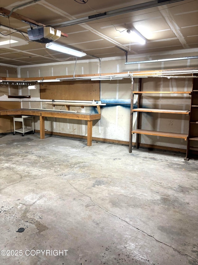 7025 S Gilleys Cir, Wasilla, AK 99654 - garage with a garage door opener