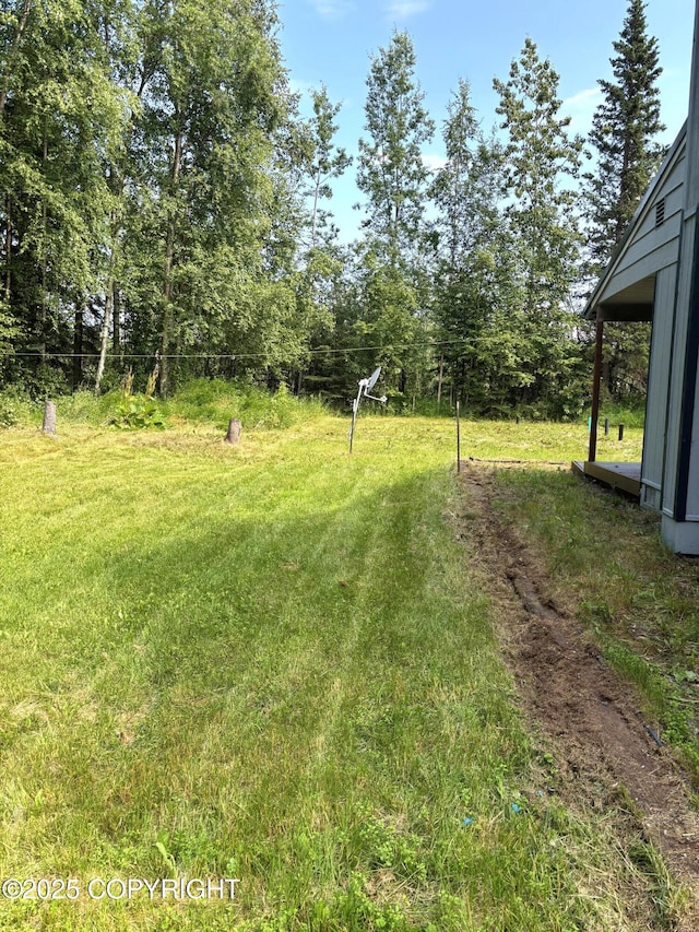 7025 S Gilleys Cir, Wasilla, AK 99654 - view of grassy yard