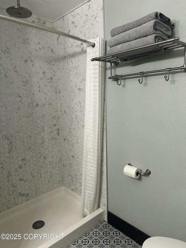 251 Main St, Seldovia, AK 99663 - bathroom with toilet and a shower stall