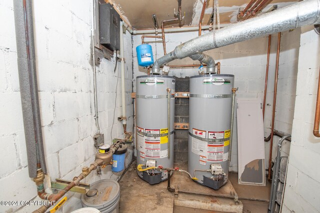 utilities with water heater