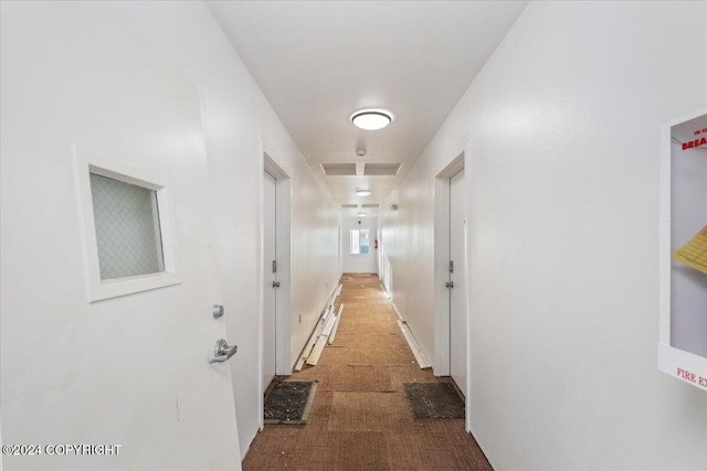 3462 S Big Lake Rd, Big Lake, AK 99623 - hallway featuring a baseboard radiator
