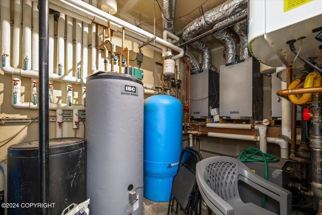 3462 S Big Lake Rd, Big Lake, AK 99623 - utilities featuring gas water heater