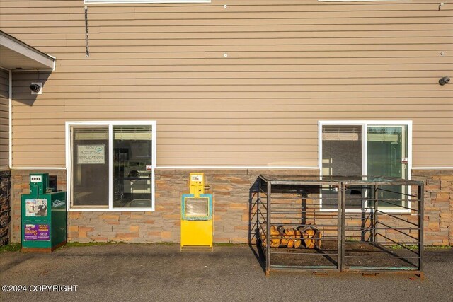 3462 S Big Lake Rd, Big Lake, AK 99623 - exterior space featuring stone siding