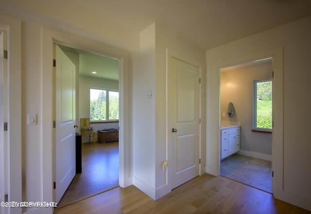 4760 Craftsman Rd, Homer, AK 99603 - hall with light wood finished floors and baseboards