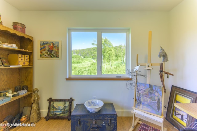 4760 Craftsman Rd, Homer, AK 99603 - living area with wood finished floors
