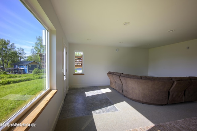 4760 Craftsman Rd, Homer, AK 99603 - unfurnished living room with baseboards
