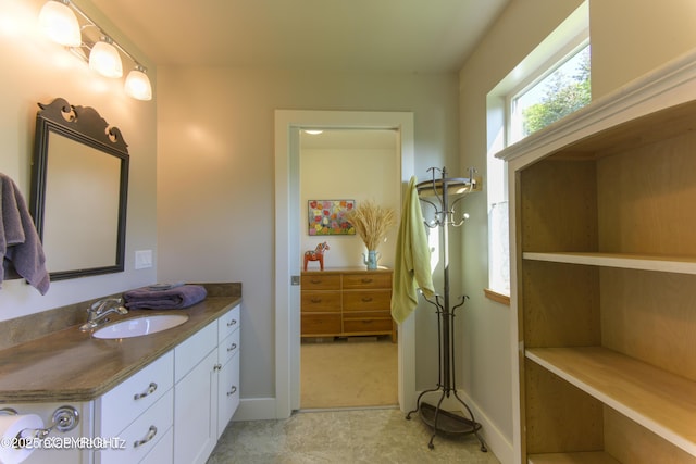 4760 Craftsman Rd, Homer, AK 99603 - bathroom with vanity and baseboards