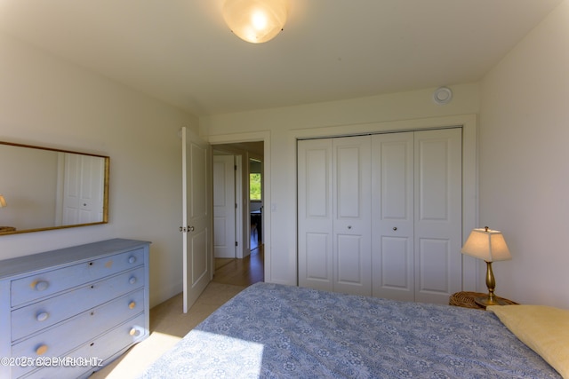 4760 Craftsman Rd, Homer, AK 99603 - bedroom featuring a closet and light tile patterned floors
