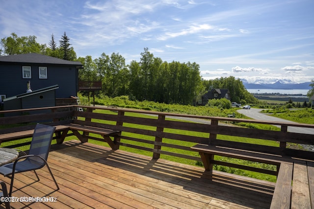 4760 Craftsman Rd, Homer, AK 99603 - view of wooden deck