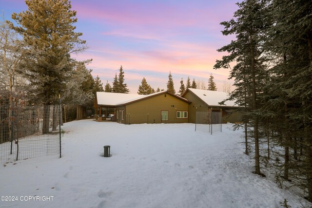 34184 House Dr, Soldotna, AK 99669 - view of snow covered property