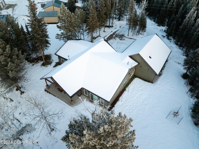 34184 House Dr, Soldotna, AK 99669 - view of snowy aerial view
