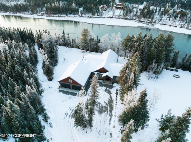 34184 House Dr, Soldotna, AK 99669 - view of snowy aerial view