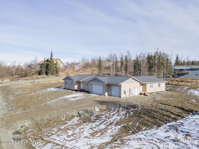 4980 Kelsi Loop, Wasilla, AK 99654 - view of front of home featuring a garage