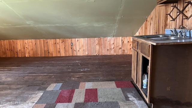 68537 Veater Ave, Ninilchik, AK 99639 - bonus room featuring wood walls and a sink
