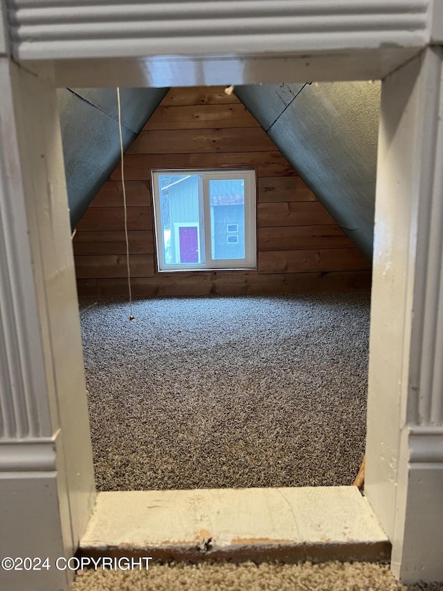 38400 Robinson Loop Rd, Sterling, AK 99672 - additional living space with wooden walls