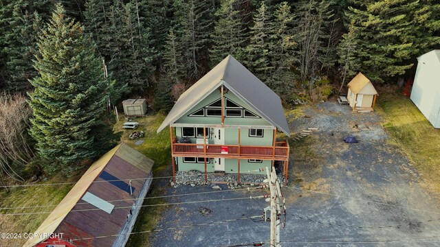 210A, 210B Brownell St, Seward, AK 99664 - drone / aerial view