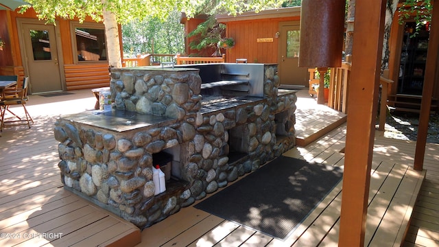 L31A No Rd, Big Lake, AK 99623 - view of wooden deck