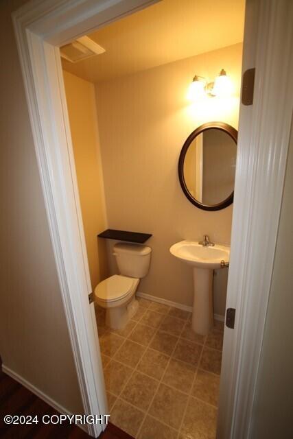 bathroom with toilet