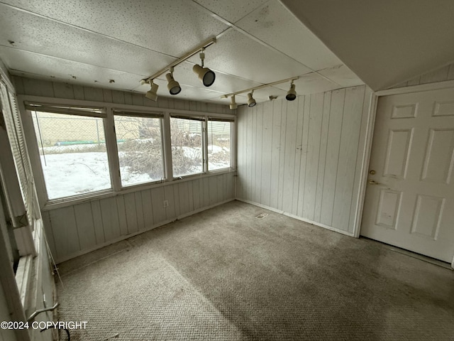 9231 Campbell Ter, Anchorage, AK 99515 - unfurnished sunroom featuring rail lighting