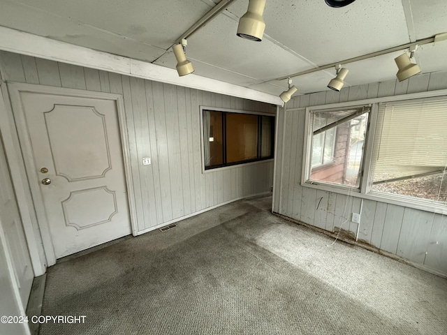 9231 Campbell Ter, Anchorage, AK 99515 - garage with wooden walls