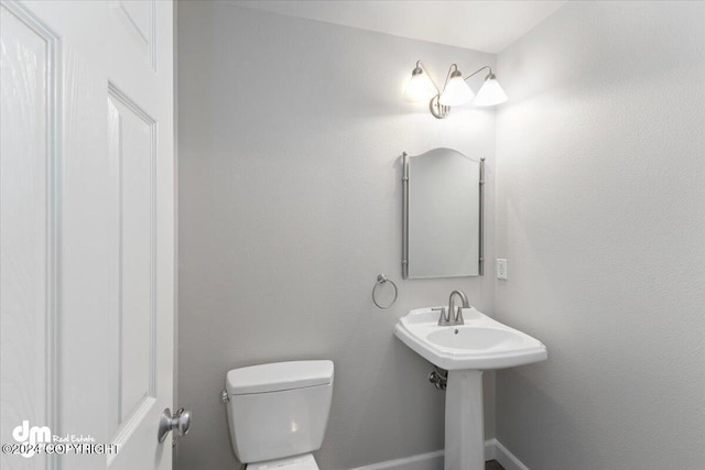 bathroom with toilet