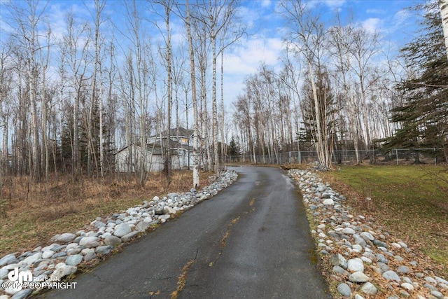 view of road