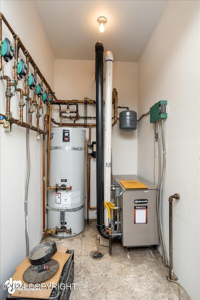 utilities with water heater