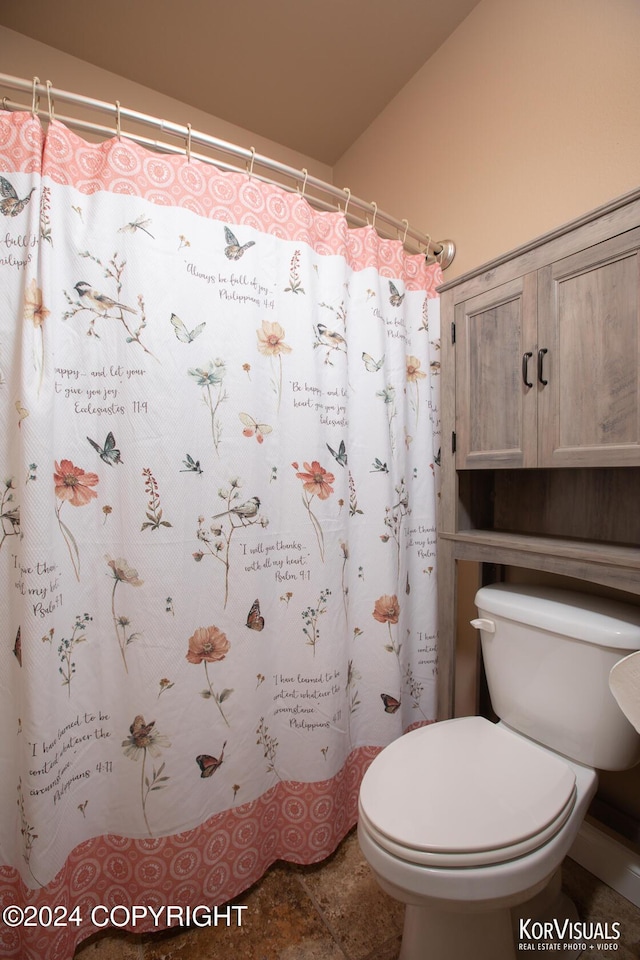 bathroom with toilet