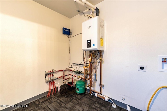 utilities with tankless water heater