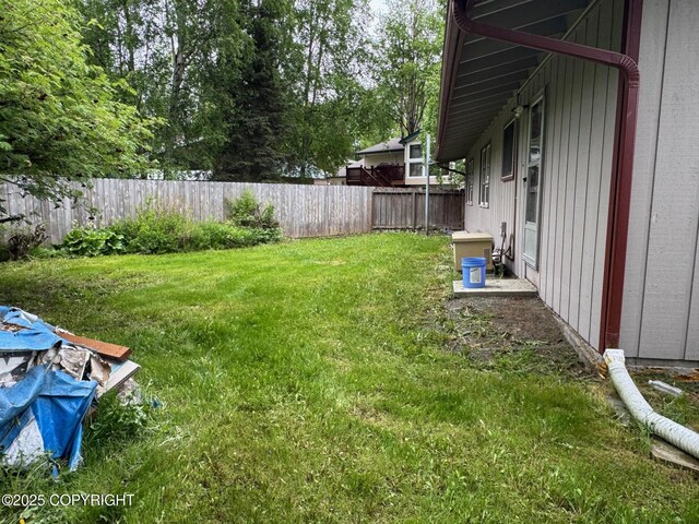 6921 Dickerson Dr, Anchorage, AK 99504 - view of yard