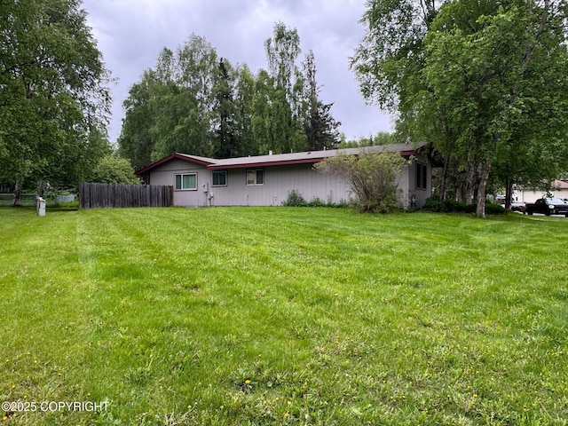 6921 Dickerson Dr, Anchorage, AK 99504 - view of yard